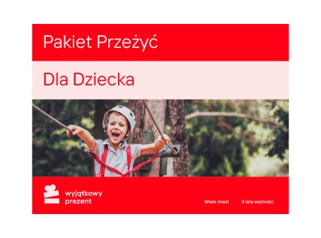 Pakiet Przeżyć "Dla Dziecka"